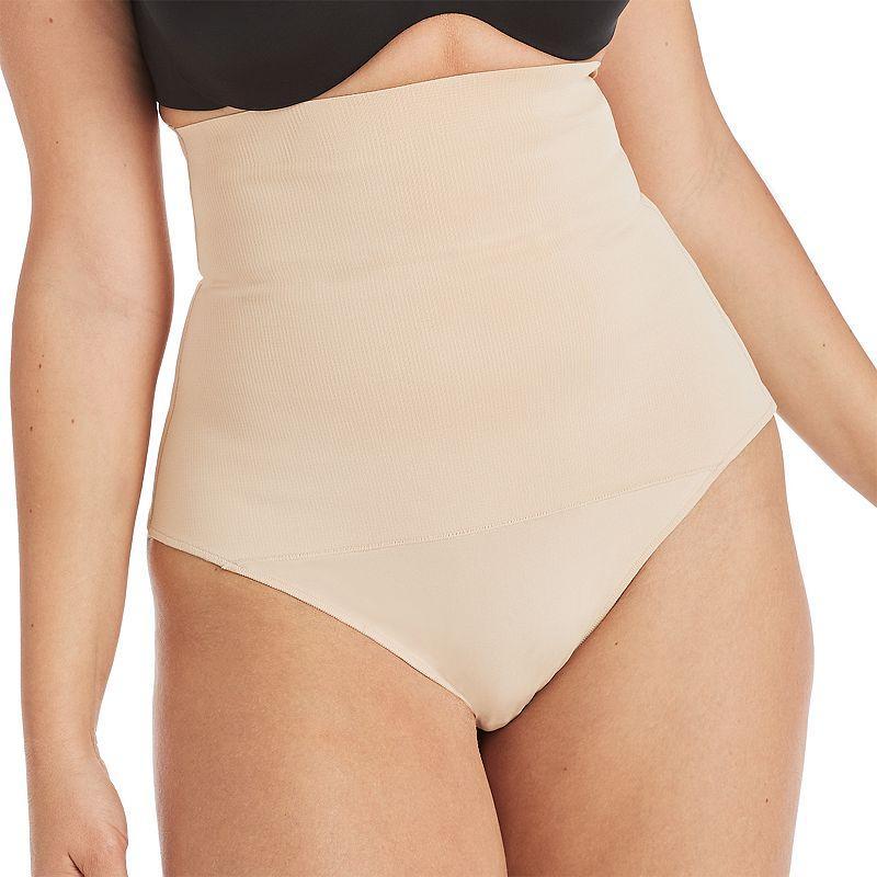 Womens Maidenform Firm Control Shapewear Tame Your Tummy High Waist Thong DMS707 Product Image