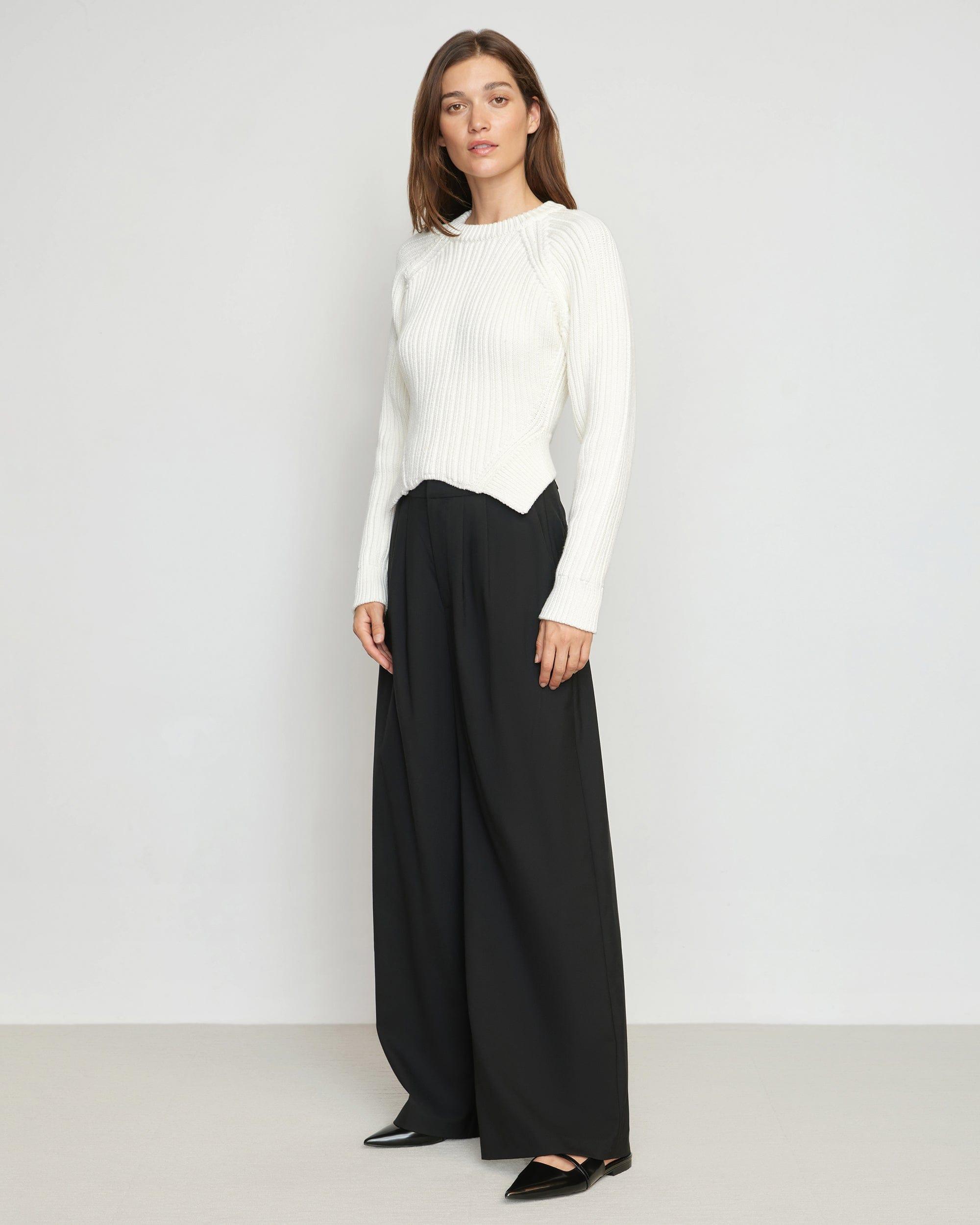 Iona Organic Cotton Cropped Sweater Product Image