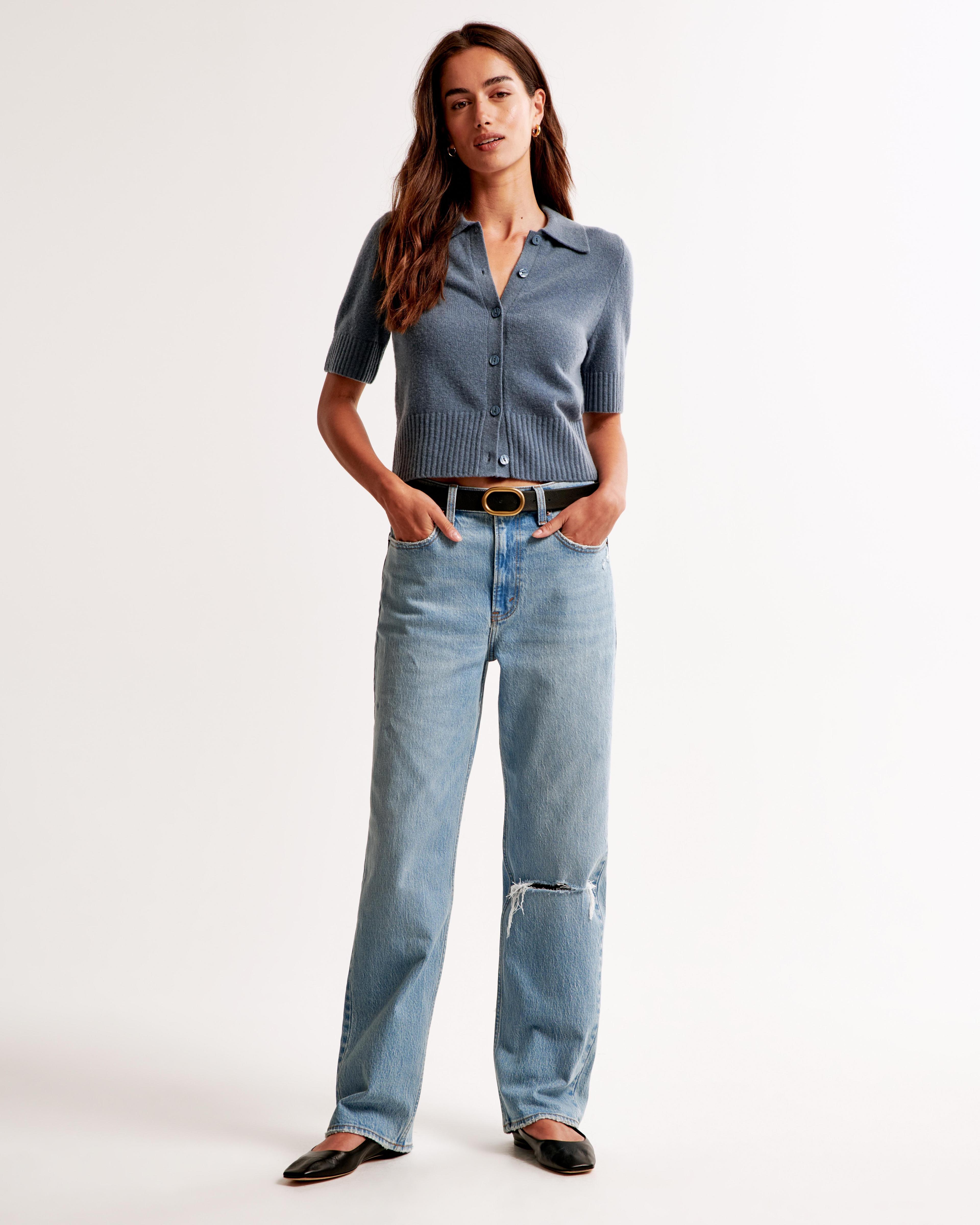 High Rise Vintage Straight Jean Product Image