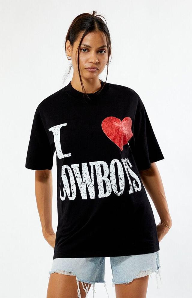 Diamond Cross Ranch Women's I Heart Cowboys T-Shirt Product Image