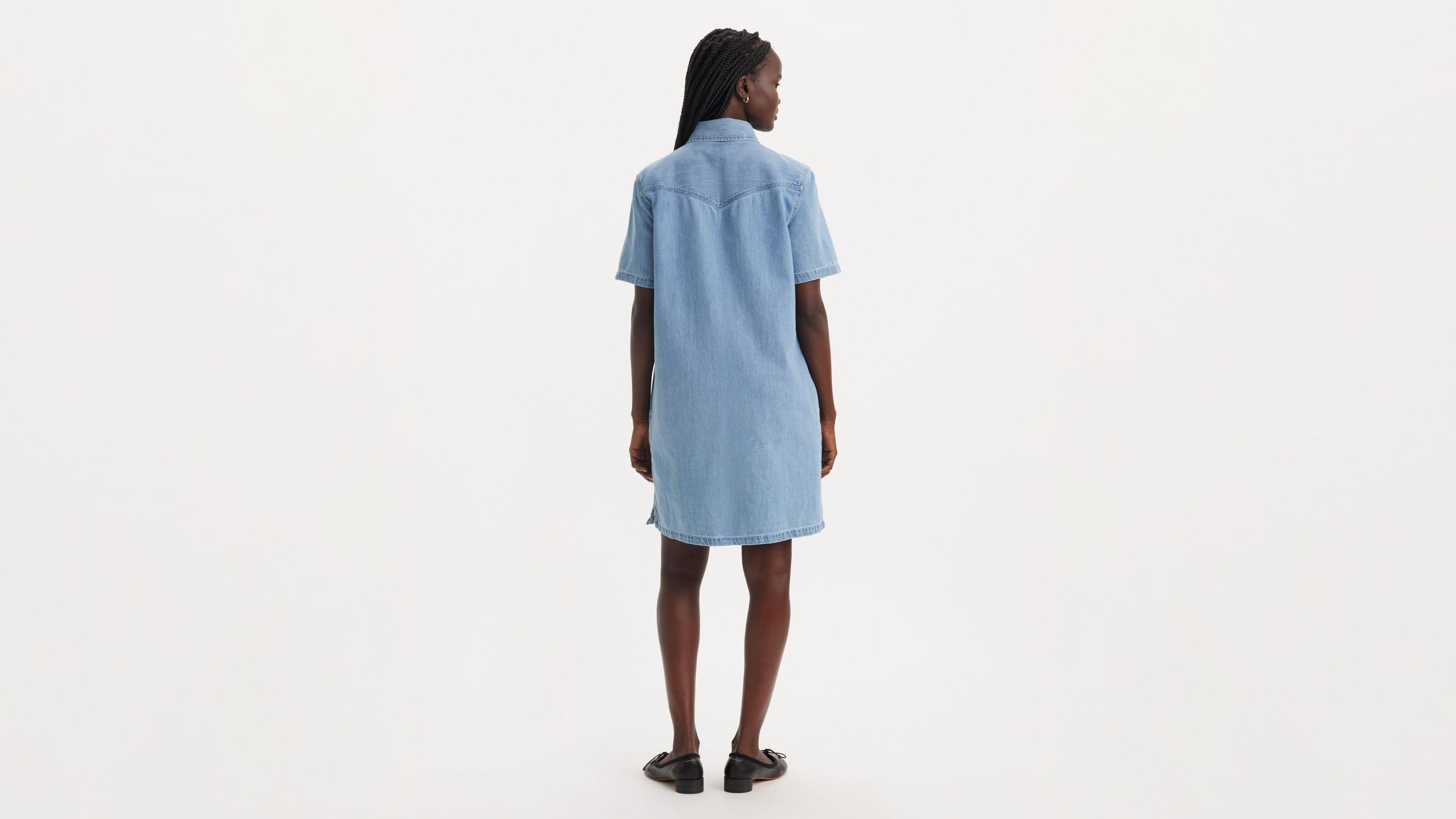 Levi's Short Sleeve Denim Dress - Women's Product Image