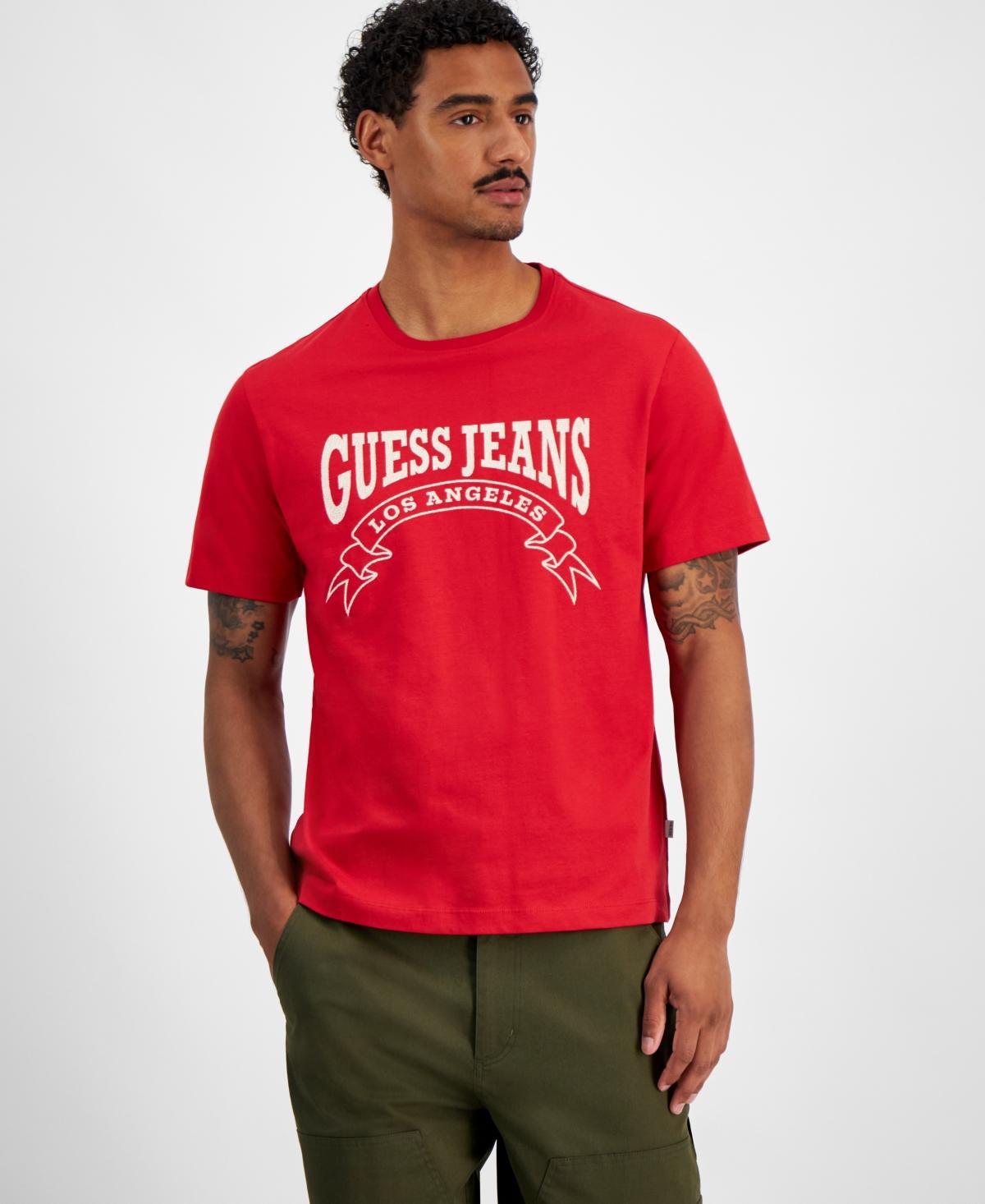 Guess Jeans Mens Short Sleeve Guess Jeans Logo Graphic T-Shirt Product Image