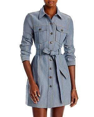 Womens Clea Denim Minidress Product Image