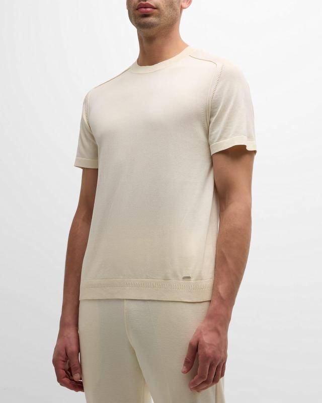 Mens Kellyn Cotton Crewneck T-Shirt Product Image