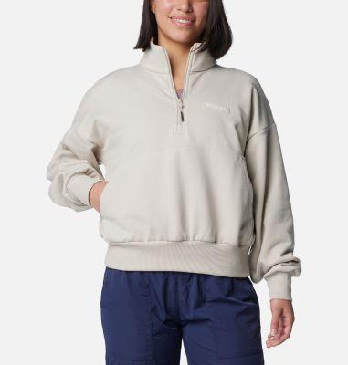 Columbia Women's Marble Canyon French Terry Quarter Zip Pullover- Product Image