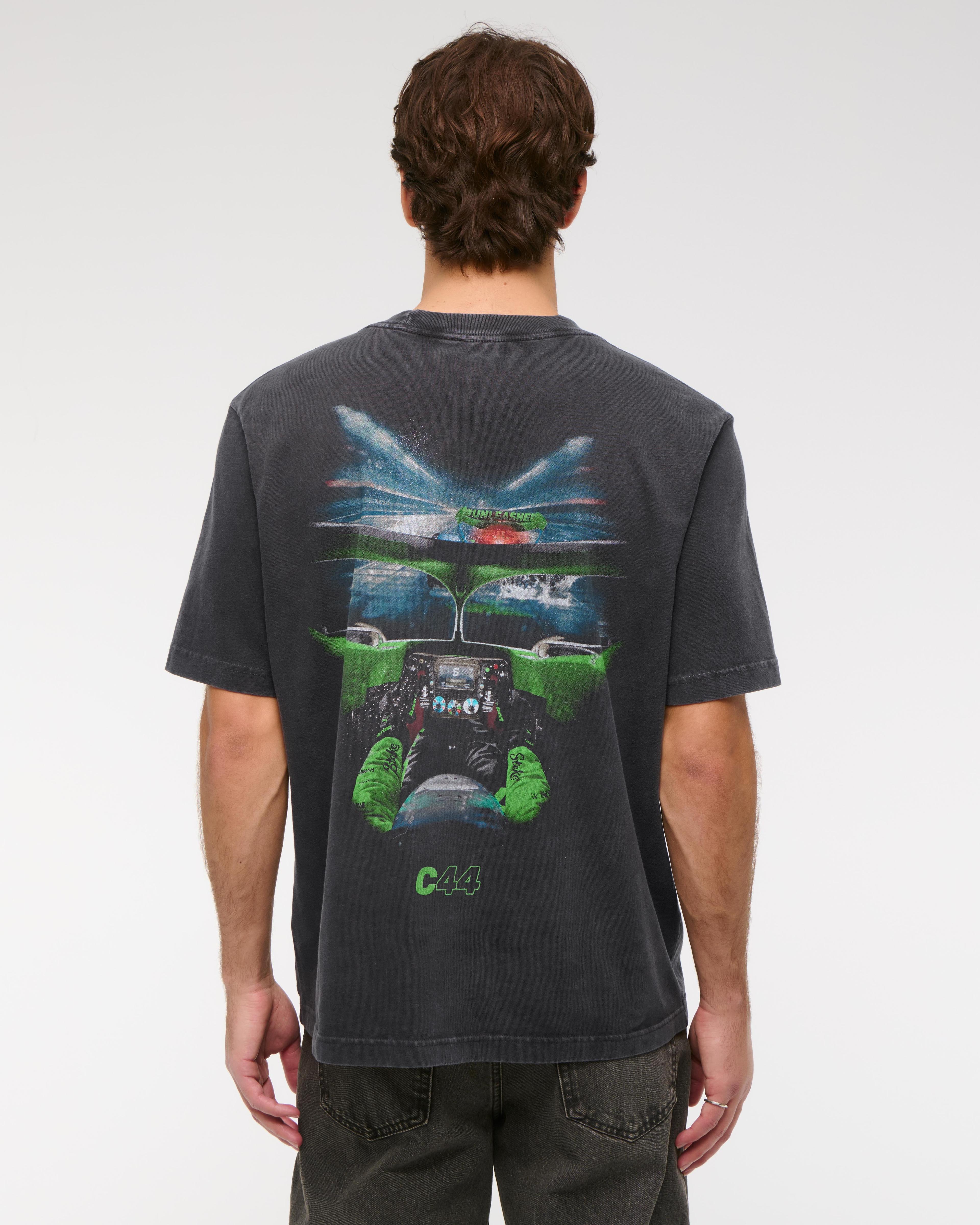 Sauber Vintage-Inspired Graphic Tee Product Image