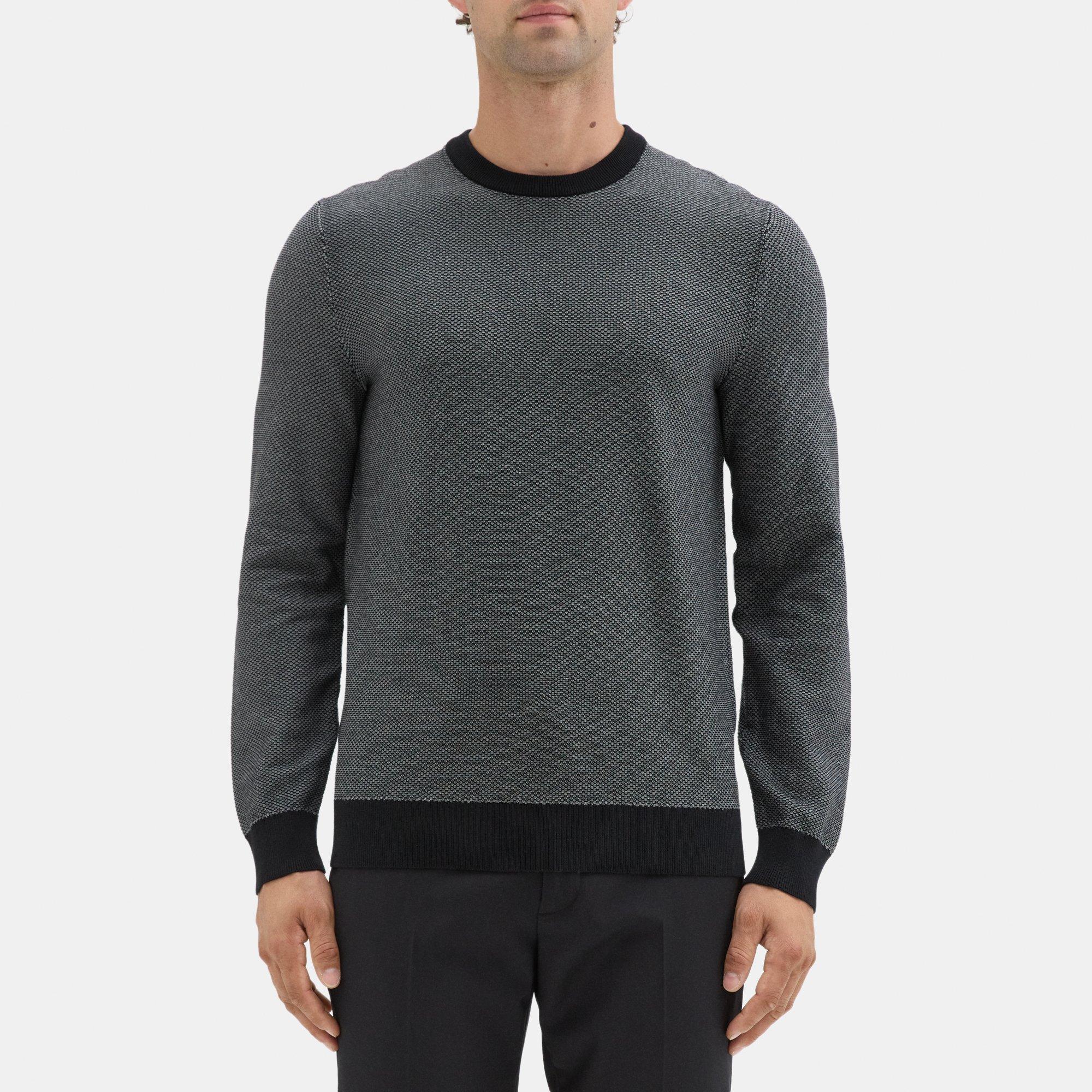 Organic Cotton Crewneck Sweater | Theory Outlet Product Image