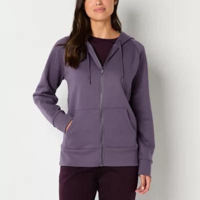 Xersion Womens Super Soft Fleece Long Sleeve Hoodie Product Image