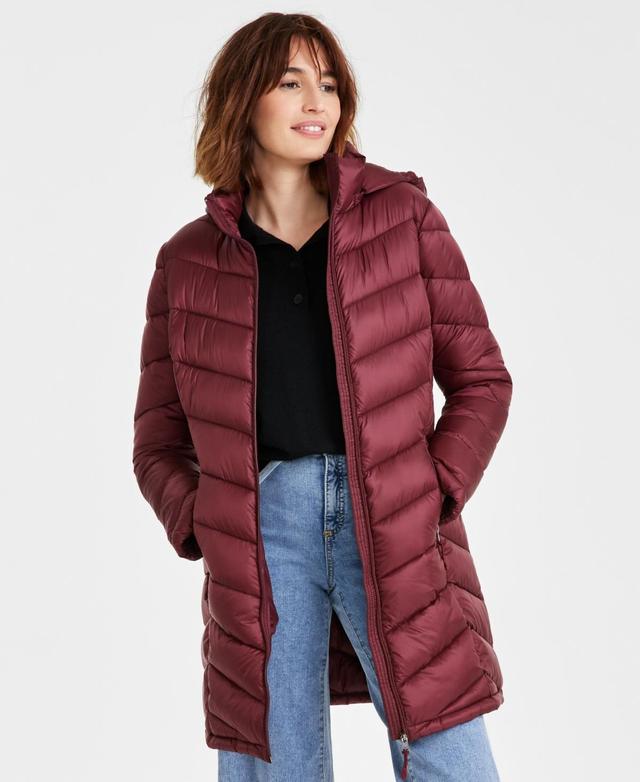 Charter Club Womens Packable Hooded Puffer Coat, Created for Macys Product Image