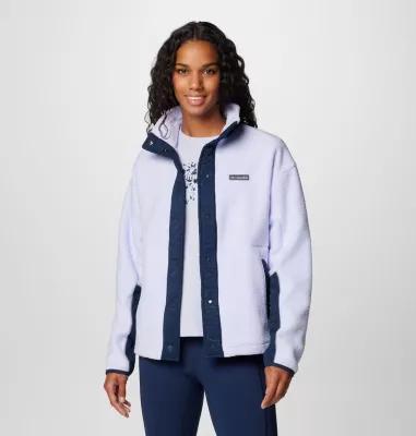 Womens Columbia Cloud Point Snap Front Fleece Jacket Product Image