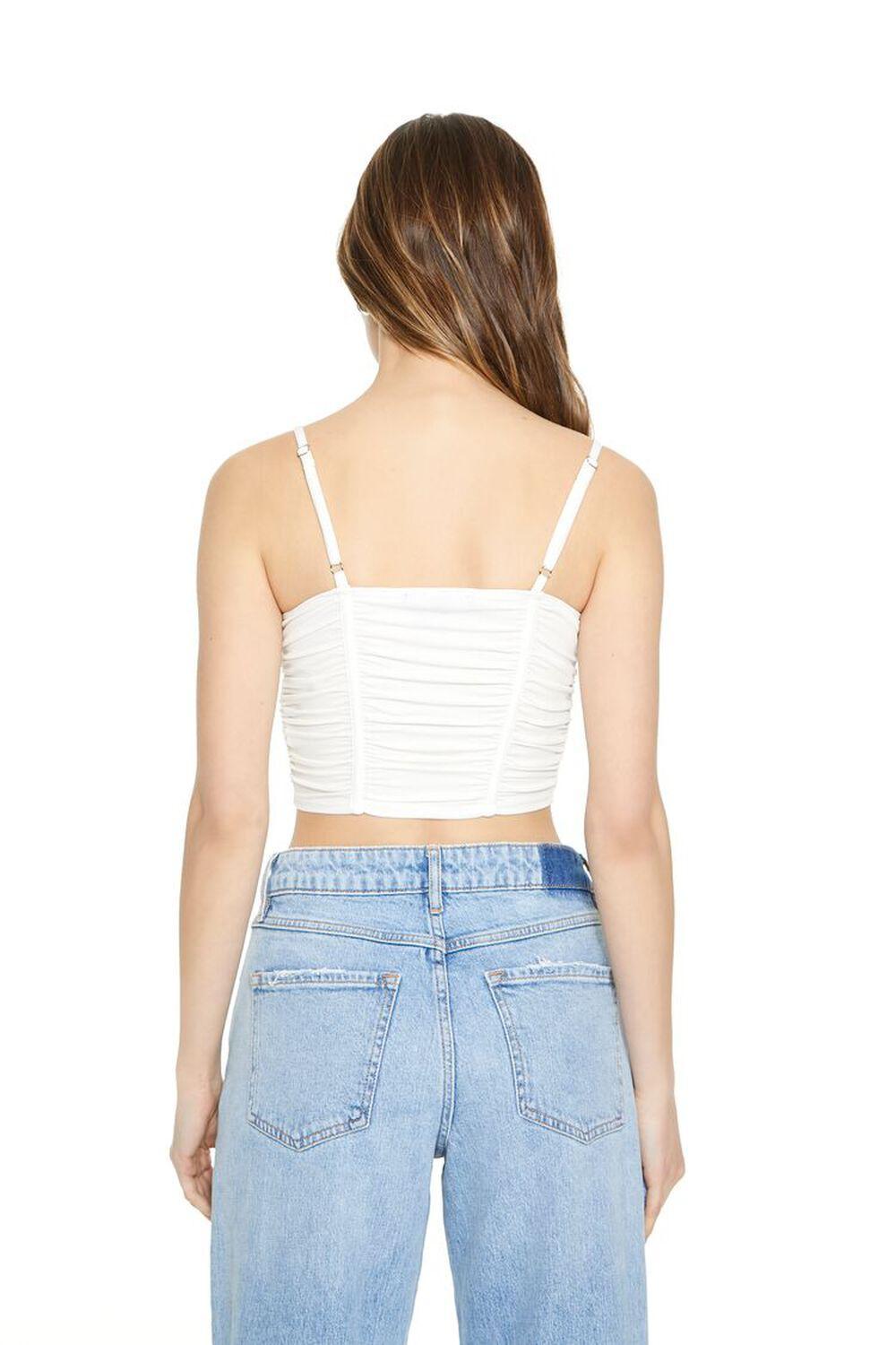 Ruched Cropped Cami | Forever 21 Product Image