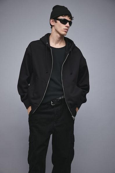 Oversized Fit Hooded Jacket Product Image