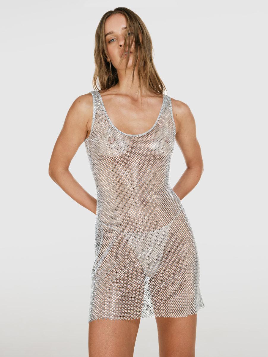 Stardust dress in Silver Product Image