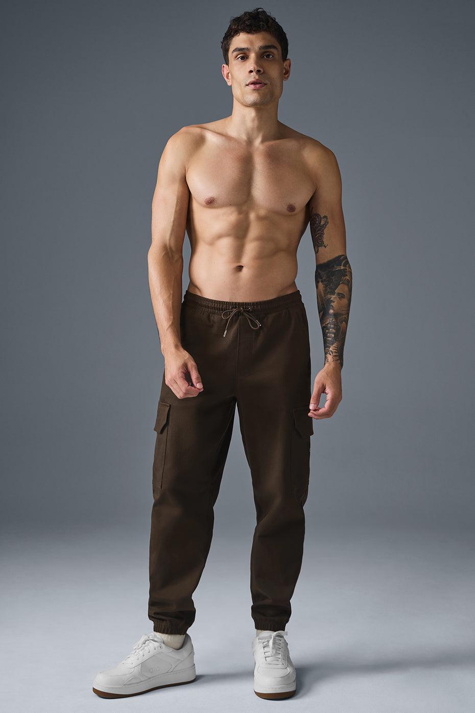 Edition Sueded Jogger - Espresso Male Product Image