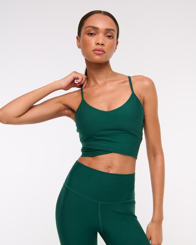 YPB sculptLUX Wrap-Front Cami Slim Tank Product Image