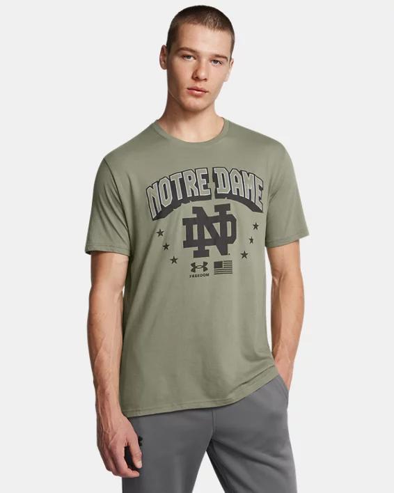 Mens UA Performance Cotton Collegiate T-Shirt Product Image