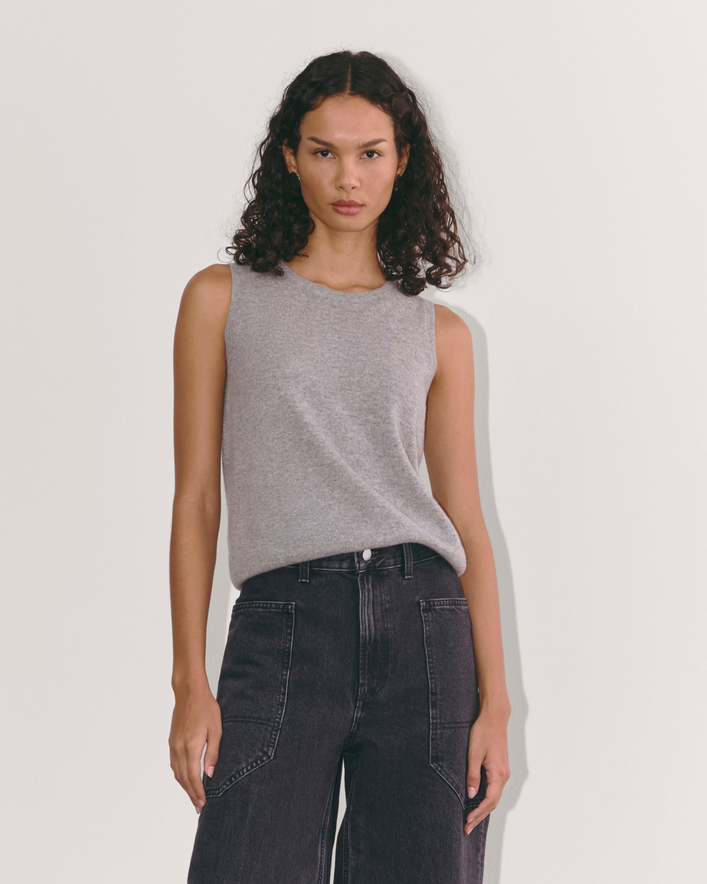 The Classic Tank in Cashmere Product Image