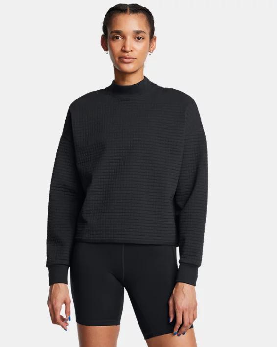 Women's UA Unstoppable Fleece Grid Mock Neck product image