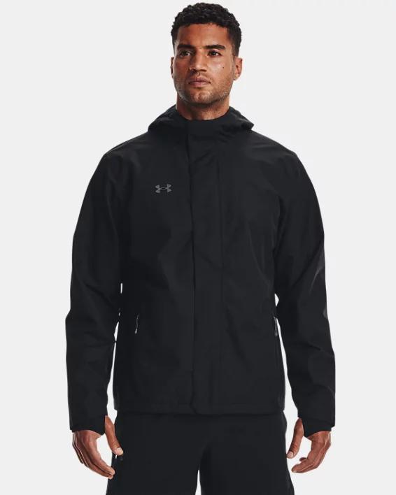 Mens UA Stormproof Lined Rain Jacket Product Image