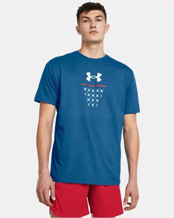 Men's UA Basketball Net Icon Short Sleeve Product Image