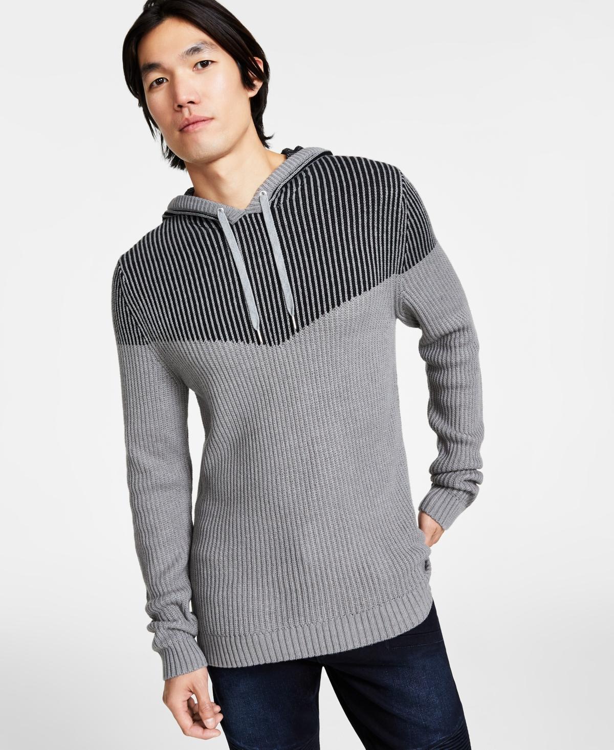 I.n.c. International Concepts Mens Regular-Fit Plaited Hoodie, Created for Macys Product Image