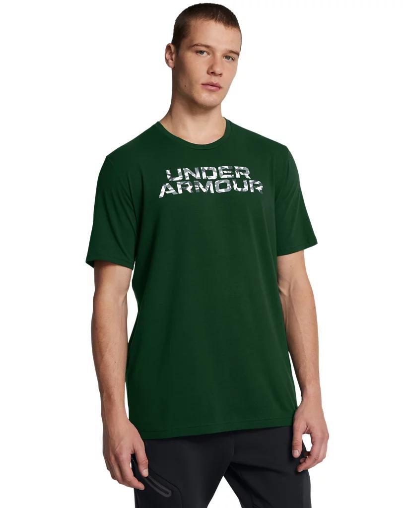 Men's UA Stamped Wordmark Short Sleeve Product Image