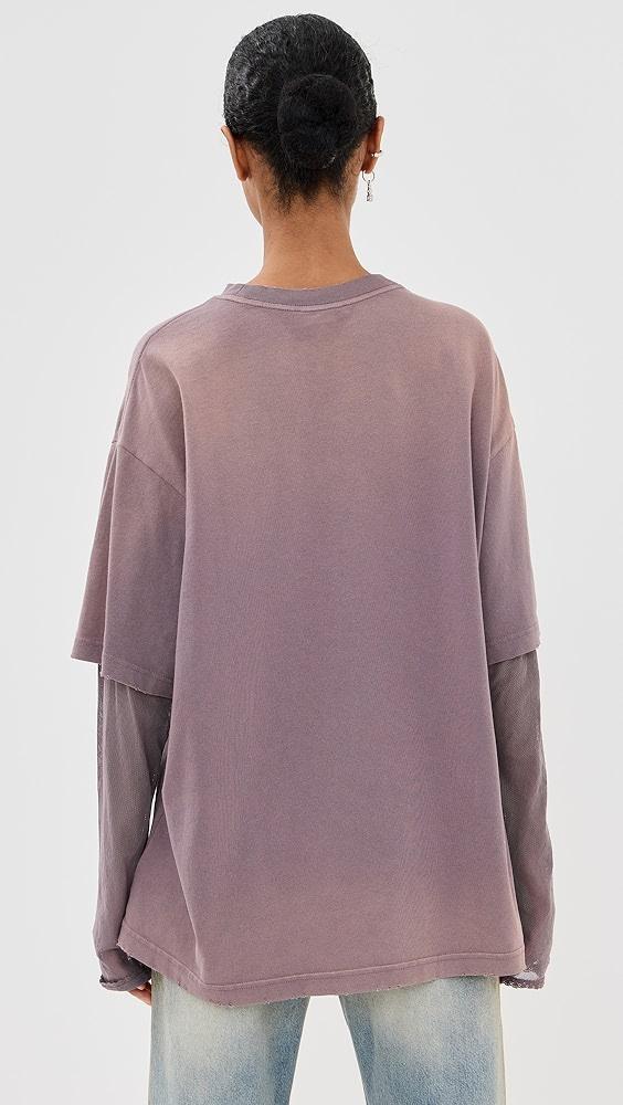 Acne Studios Edra Double Long Sleeve T-Shirt | Shopbop Product Image