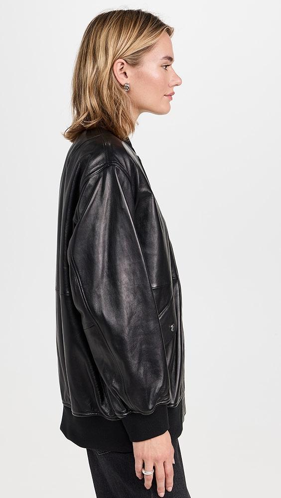 Theory Oversized Flight Jacket | Shopbop Product Image