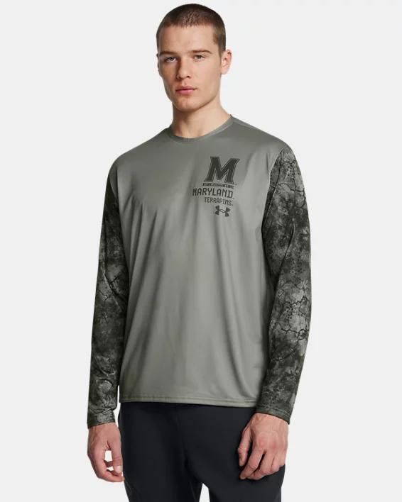 Mens UA Tech Collegiate Long Sleeve Product Image