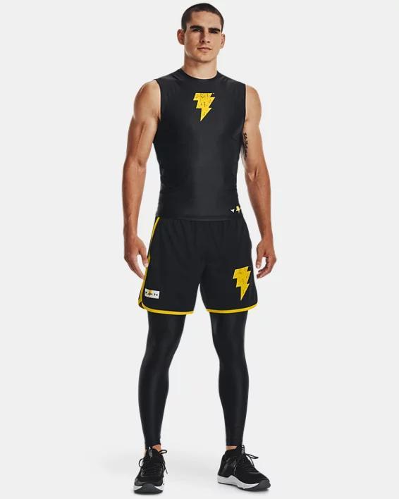 Men's Project Rock HeatGear® Iso-Chill Black Adam Tank Product Image