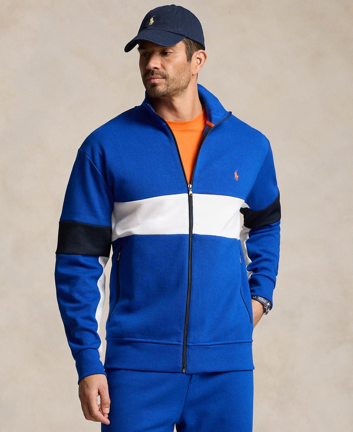 Polo Ralph Lauren Mens Big & Tall Double-Knit Track Jacket Product Image