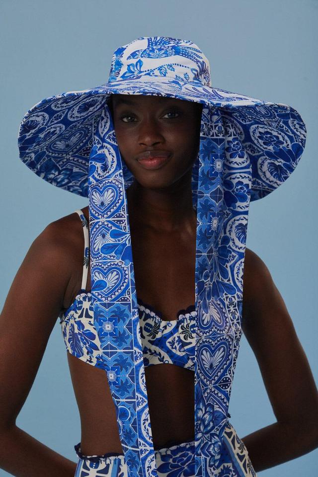 Blue Tile Dream Bucket Hat Product Image