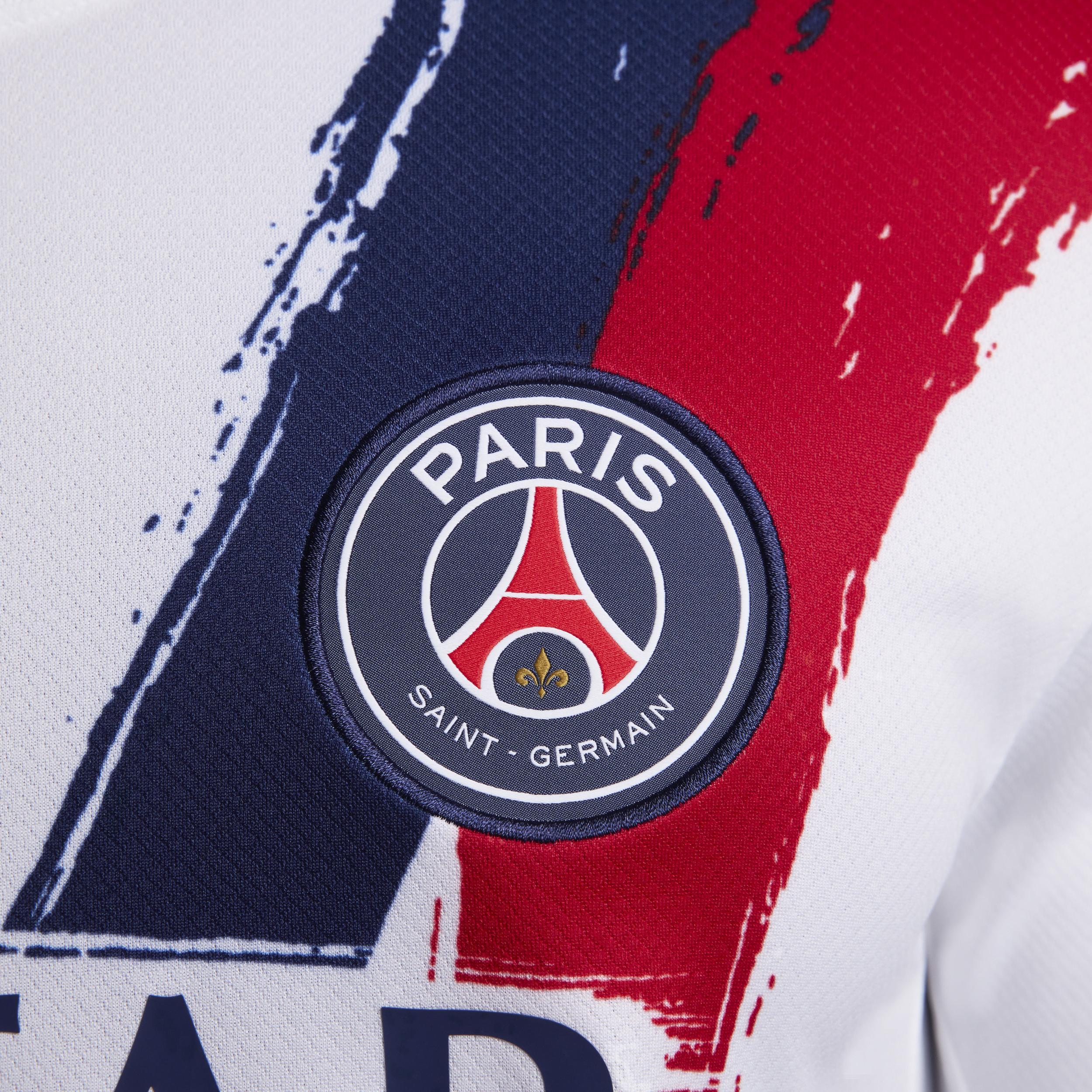 Nike Mens White Paris Saint-Germain 2024/25 Away Replica Jersey - White Product Image