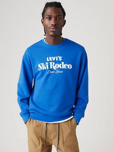 Relaxed Graphic Crewneck Sweatshirt Product Image