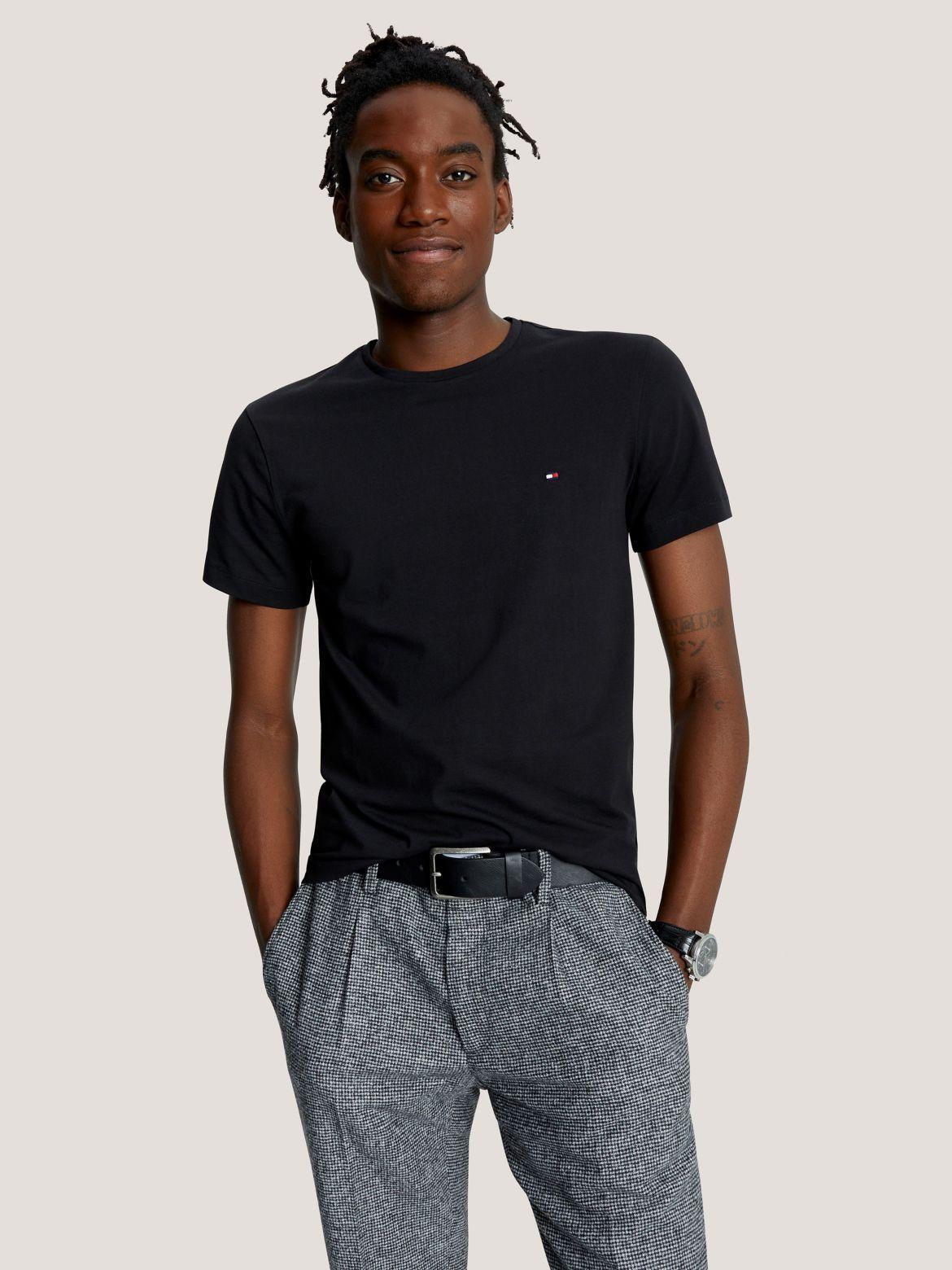 Tommy Hilfiger Men's Slim Fit Premium Stretch T-Shirt Product Image