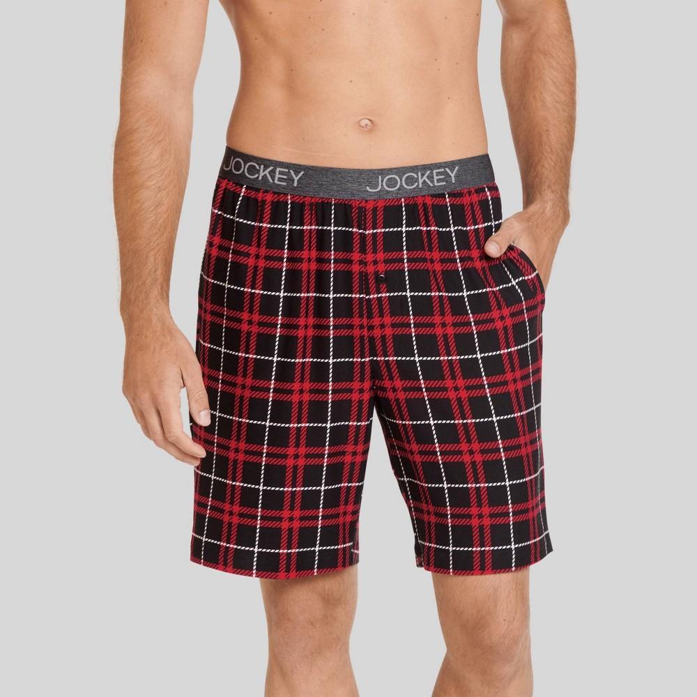 Jockey Generation Mens 8 Ultrasoft Pajama Shorts - Dark Black Product Image