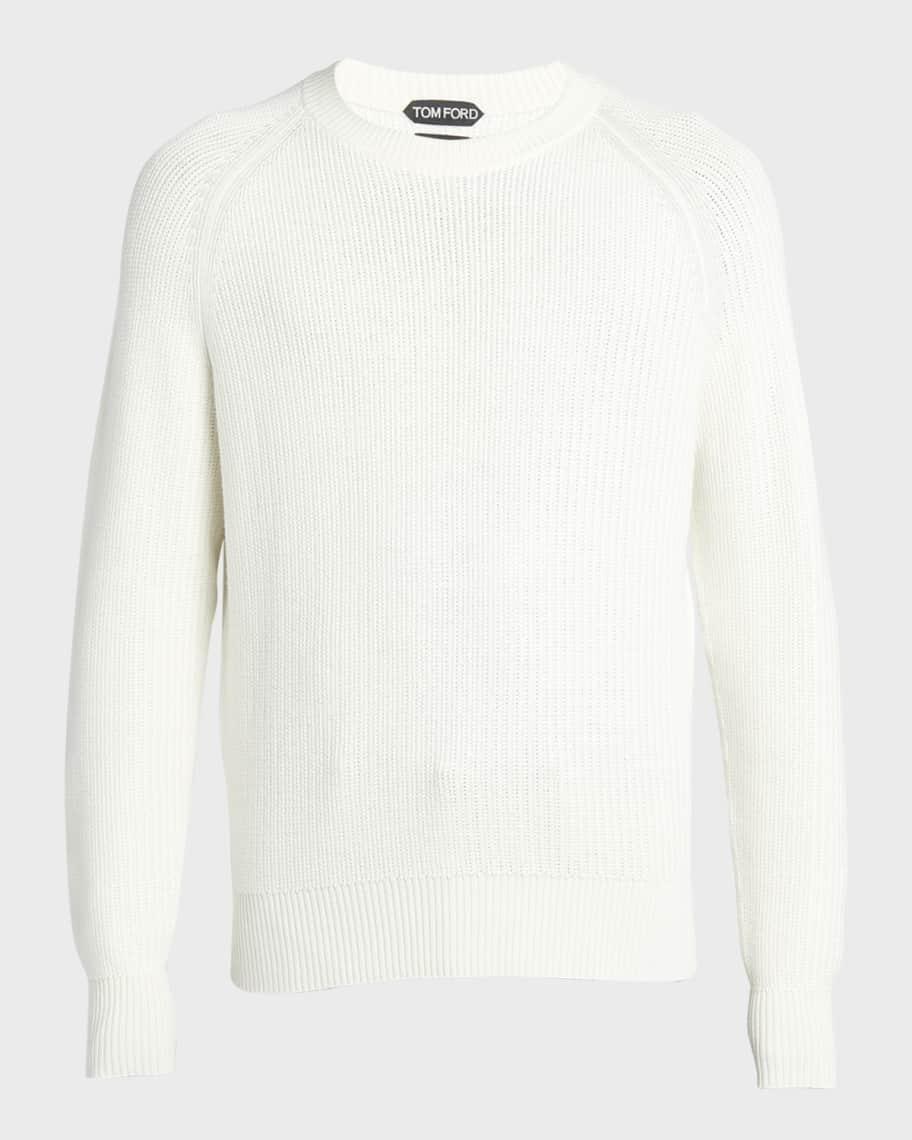 Men's Wool-Silk Crewneck Sweater Product Image