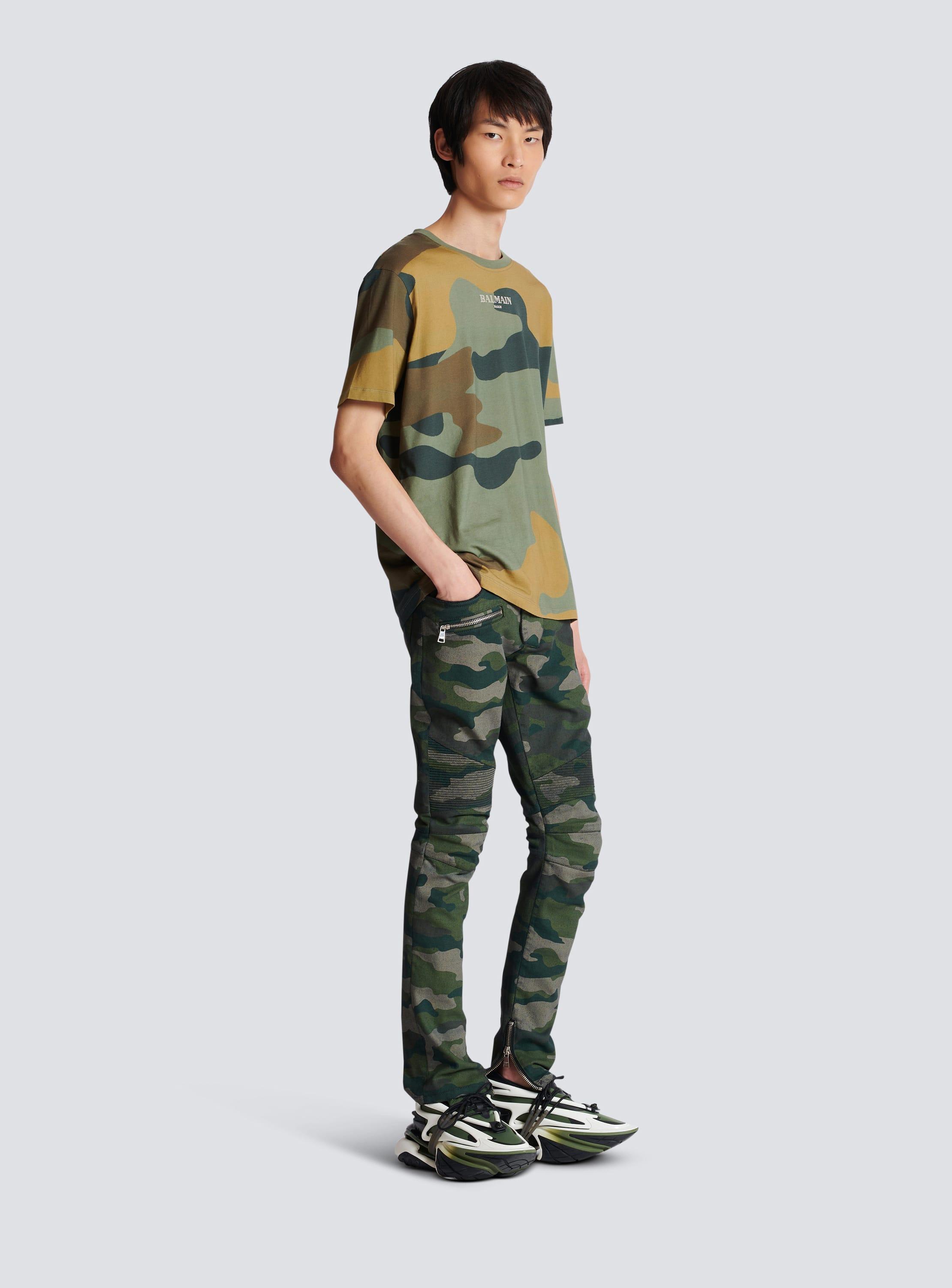 Camouflage Vintage Balmain T-shirt Product Image