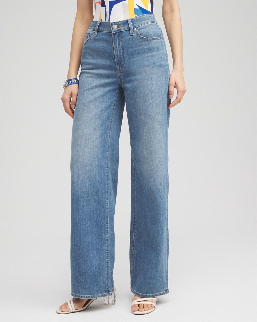 High Rise Wide Leg Jeans product image