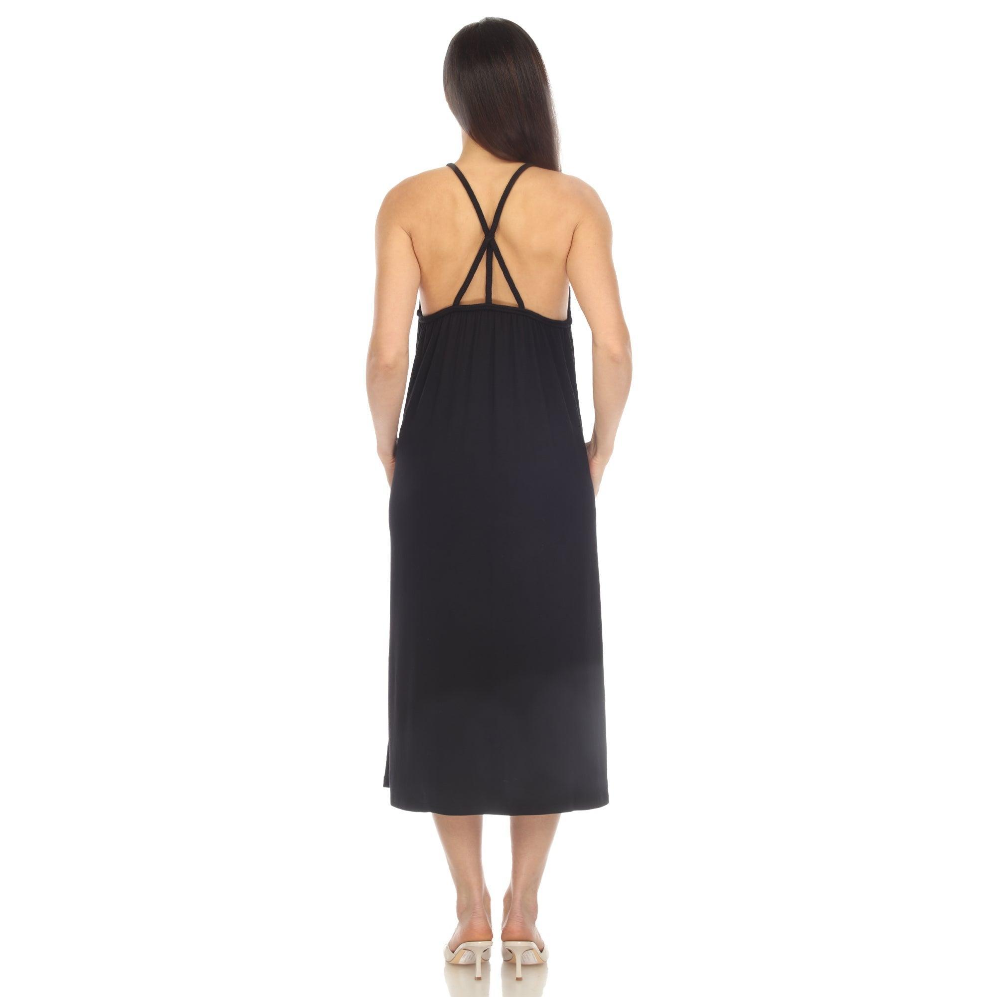 Braided Strap Midi Dress Product Image