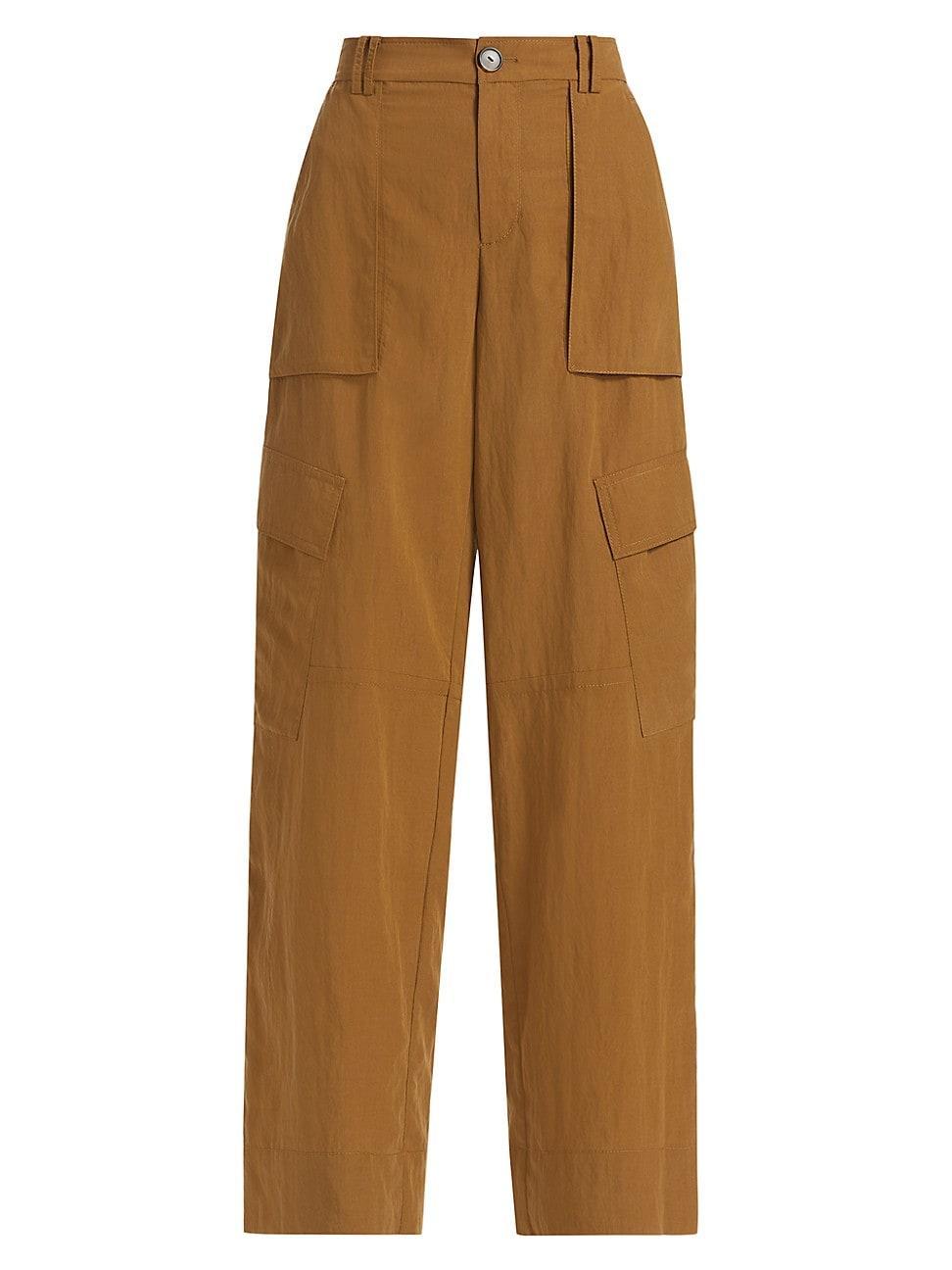 Vince Mid Rise Fluid Cargo Pants Product Image