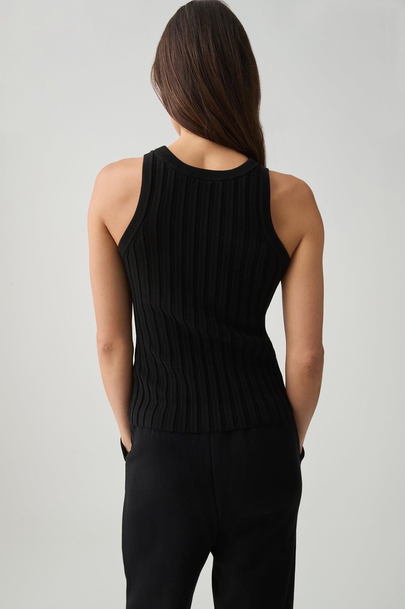 Hydra Logo Knit Ribbed Top Product Image