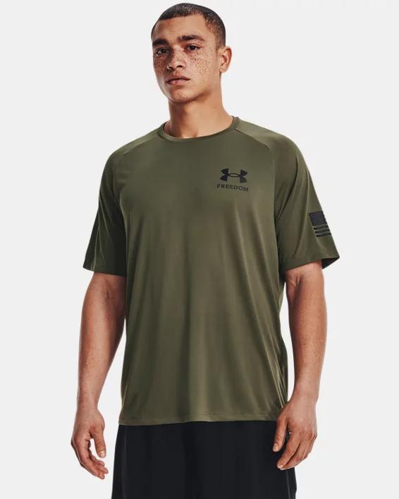 Mens UA Tech Freedom Short Sleeve T-Shirt Product Image