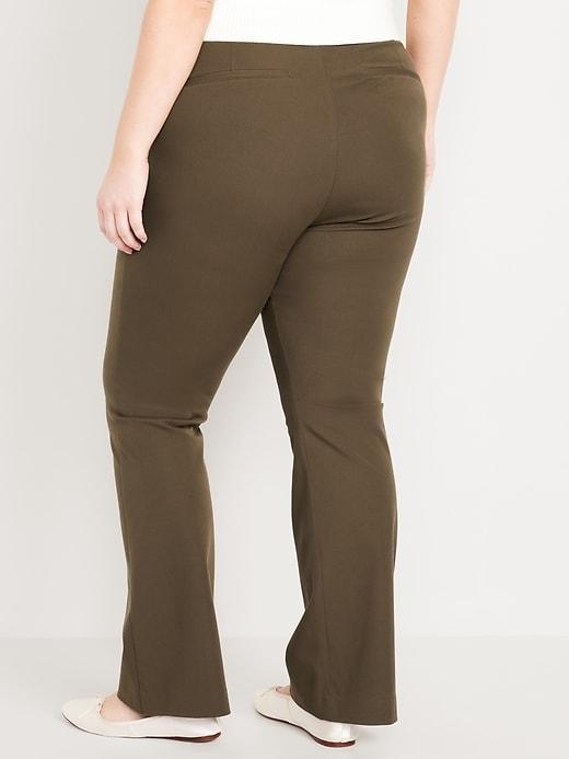 High-Waisted Pixie Flare Pants Product Image