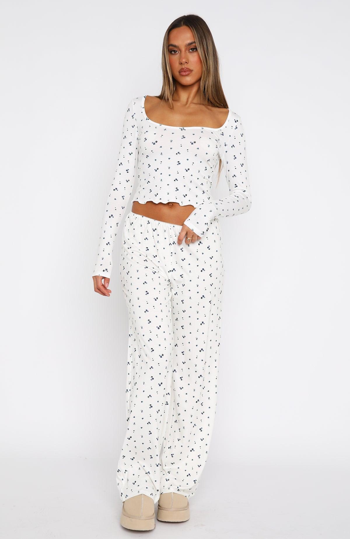 Dreamy Pyjama Pants Ditsy Blues Product Image