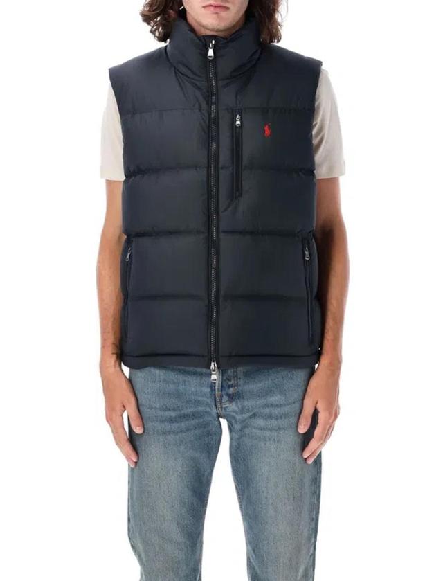 Sleeveless Down Jacket In Black Product Image