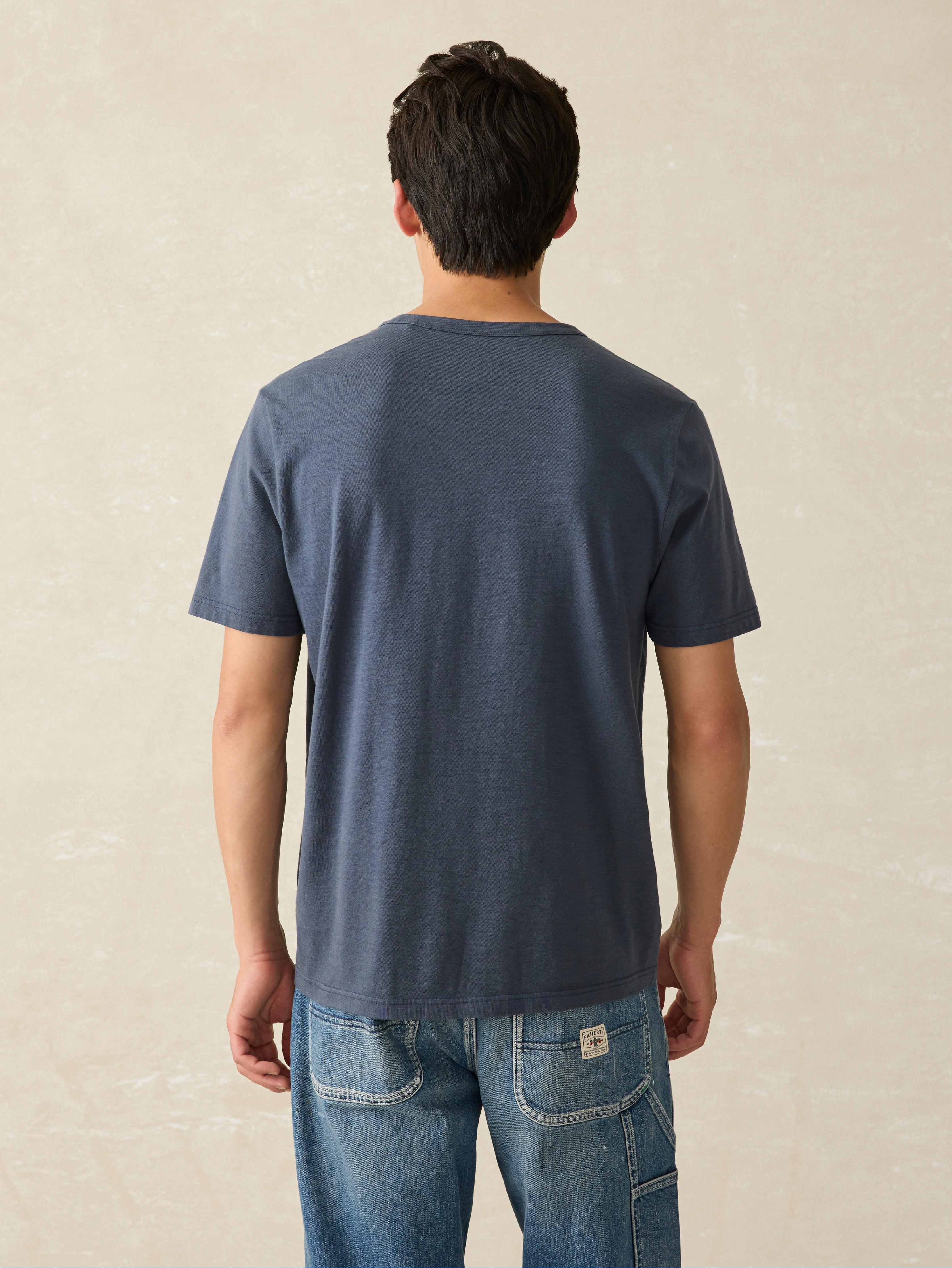 Sunwashed Tee - Dune Navy Male Product Image