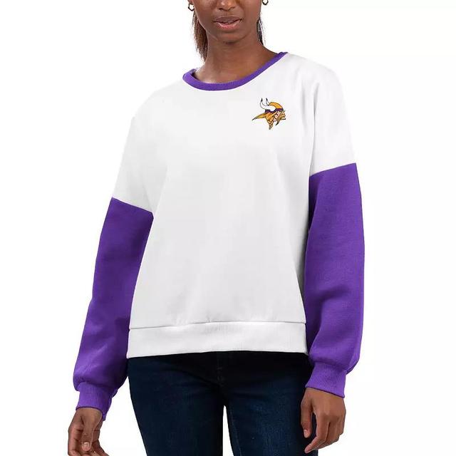 Womens G-III 4Her by Carl Banks Minnesota Vikings A-Game Pullover Sweatshirt Product Image