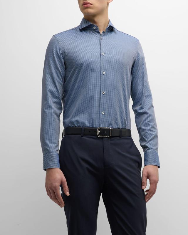 Mens Organic Cotton Slim-Fit Dress Shirt Product Image