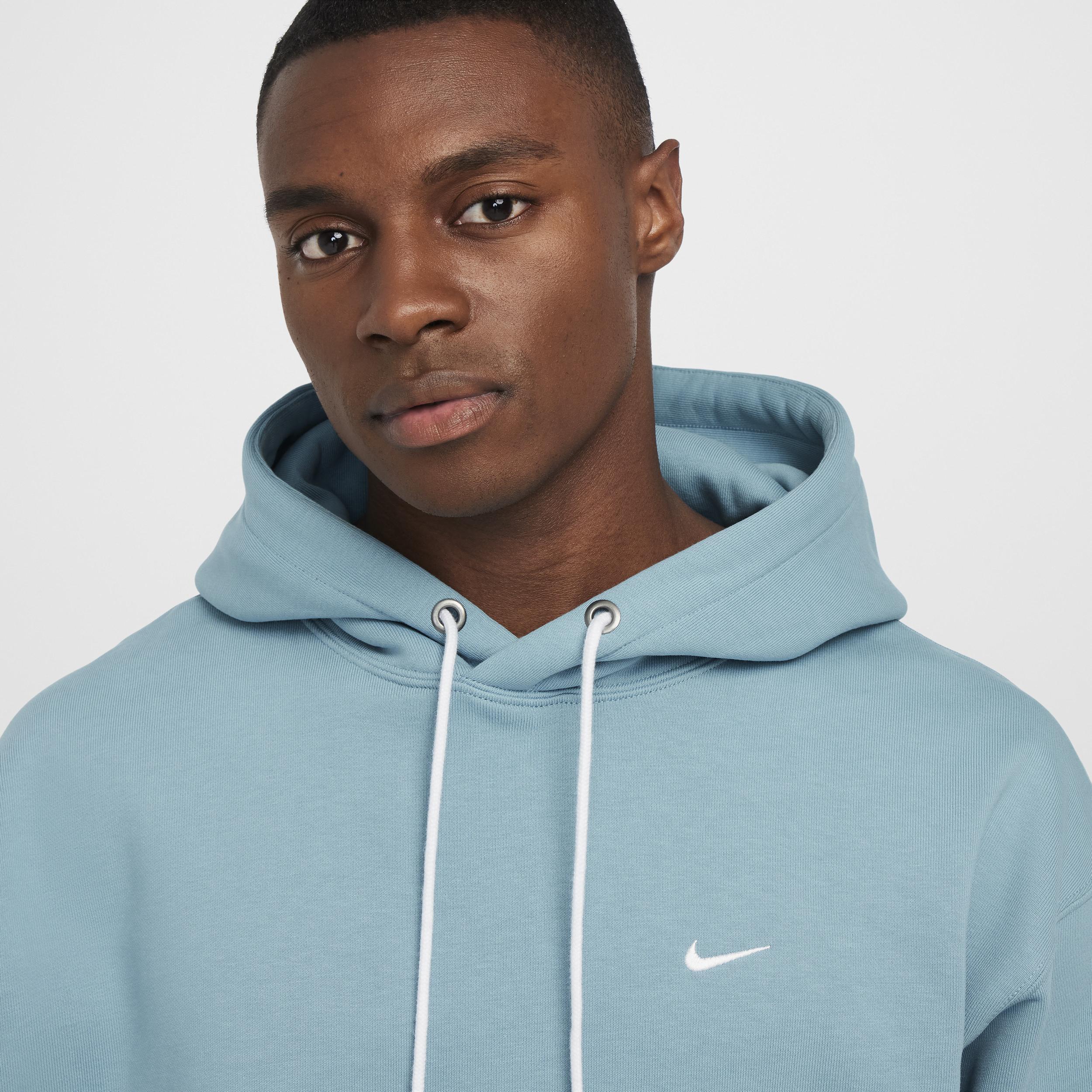 Nike Men's Solo Swoosh Fleece Pullover Hoodie Product Image